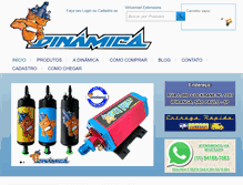 Tablet Screenshot of dinamicabombas.com.br